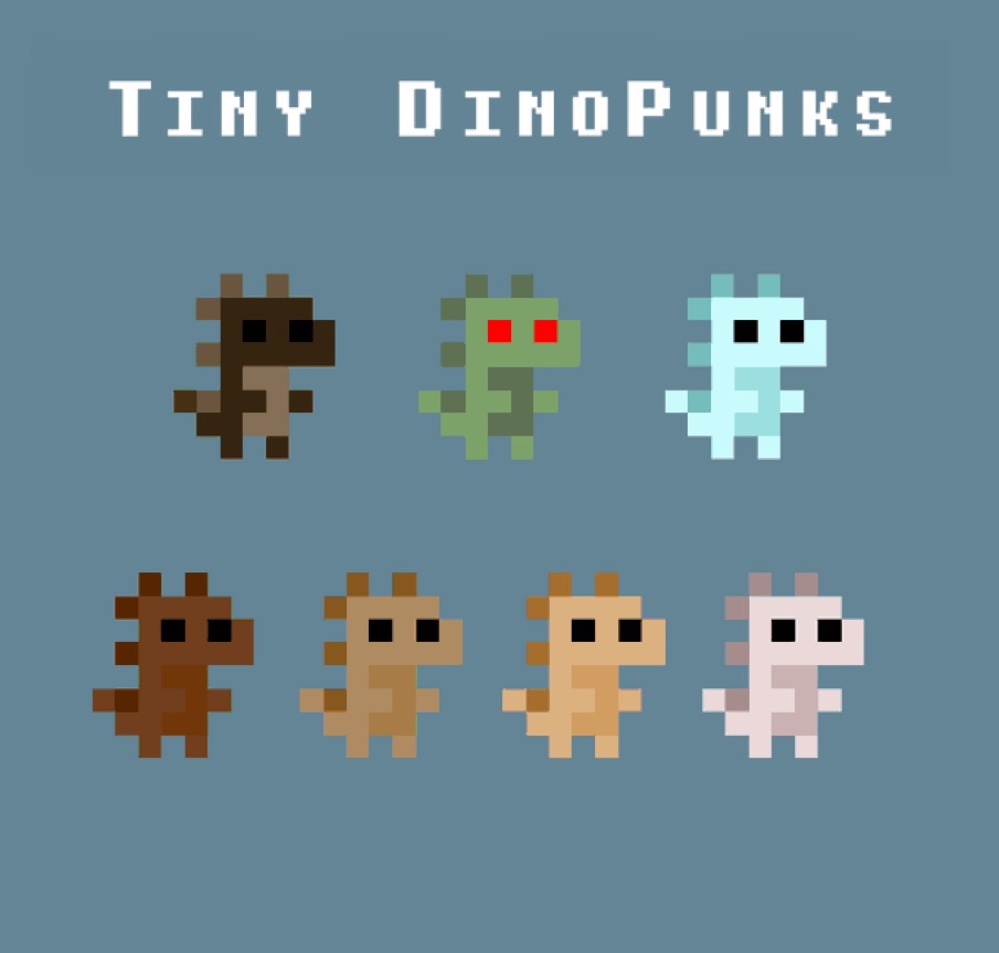 Tiny DinoPunks